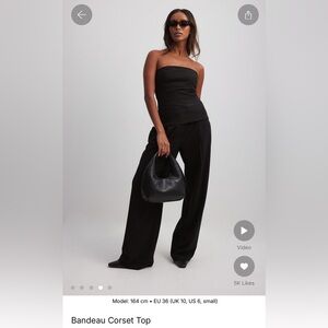 NA-KD: Bandeau Corset Top
